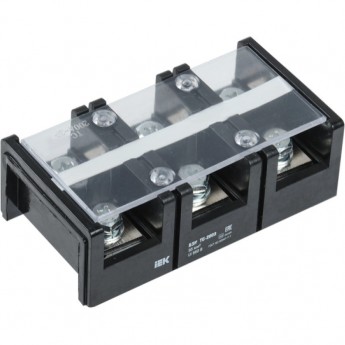 Блок зажимов наборный IEK БЗН ТС-2003 95мм2 200A 3 пары - YZN42-03-095-K02 Блок зажимов наборный IEK БЗН ТС-2003 95мм2 200A 3 пары - YZN42-03-095-K02