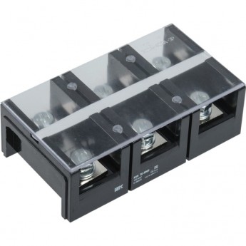 Блок зажимов наборный IEK БЗН ТС-3003 150мм2 300A 3 пары - YZN42-03-150-K02 Блок зажимов наборный IEK БЗН ТС-3003 150мм2 300A 3 пары - YZN42-03-150-K02