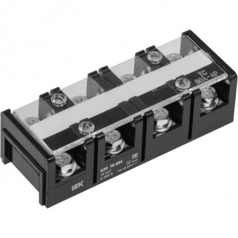 Блок зажимов наборный IEK БЗН ТС-604 16мм2 60A 4 пары - YZN42-04-016-K02 Блок зажимов наборный IEK БЗН ТС-604 16мм2 60A 4 пары - YZN42-04-016-K02