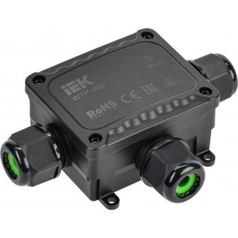 Коробка распределительная герметичная IEK WTP-402 3 ввода IP68
