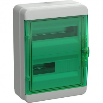 Корпус пластиковый IEK TEKFOR КМПн-24 IP65 зеленая прозрачная дверь TF5-KP72-N-24-65-K03-K06 Корпус пластиковый IEK TEKFOR КМПн-24 IP65 зеленая прозрачная дверь TF5-KP72-N-24-65-K03-K06