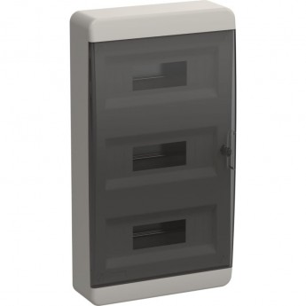Корпус пластиковый IEK TEKFOR ЩРН-П-36 IP41 черная прозрачная дверь TF5-KP12-N-36-41-K01-K03 Корпус пластиковый IEK TEKFOR ЩРН-П-36 IP41 черная прозрачная дверь TF5-KP12-N-36-41-K01-K03
