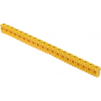 Маркер открытого типа IEK KE 0,75-1,5мм2 символ 'F' (200шт/упак)