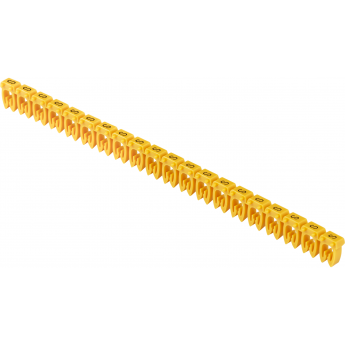 Маркер открытого типа IEK KE 1,5-2,5мм2 символ 'S' (200шт/упак)