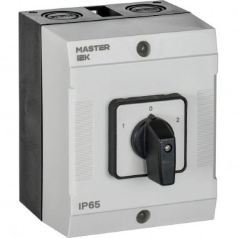 Переключатель кулачковый IEK MI-CS20-040-051 40А (сх. 51) в боксе стандартная рукоятка