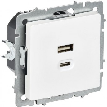 Розетка IEK BRITE BR-U22-045-K91