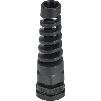 Сальник IEK MGR 18 с гибким отводом d=5-10мм IP68 черный