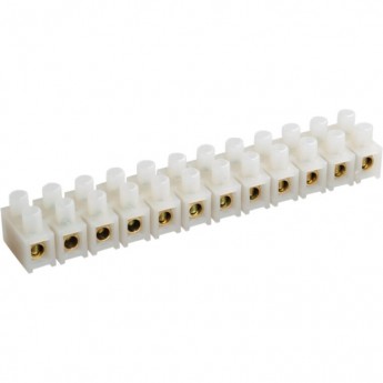 Зажим контактный винтовой IEK ЗВИ-3 н/г 1,0-2,5мм2 (2шт/блистер) - UZV4-003-04-2